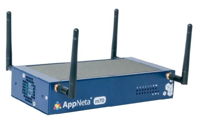 AppNeta M70 Intel-based network appliance with multiple gigabit Ethernet ports