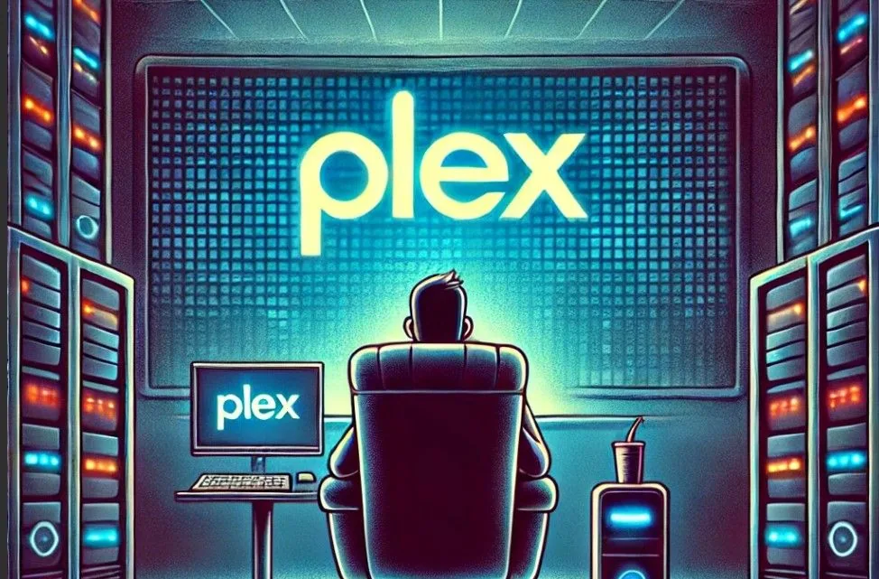 Plex media server running on a k3s Kubernetes cluster
