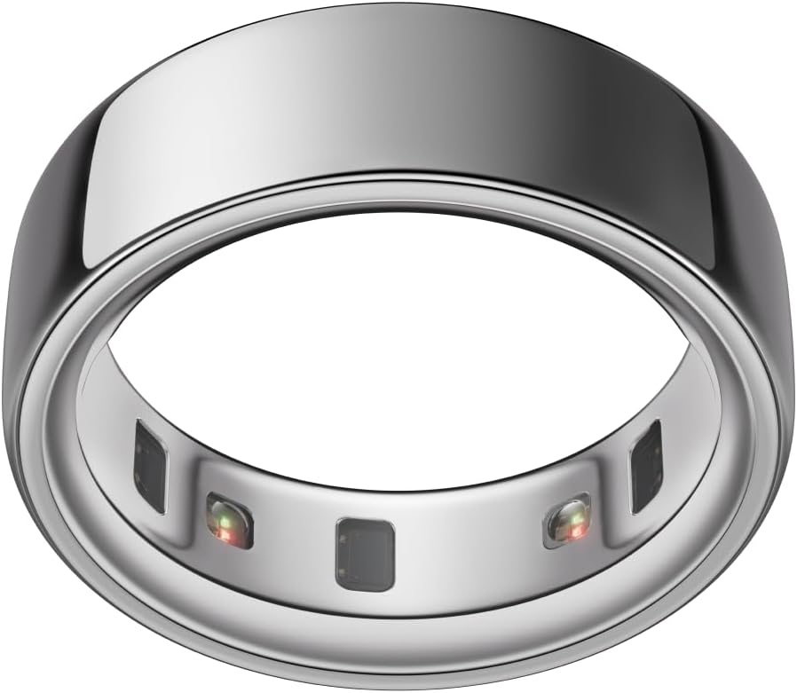 Oura Ring 4 titanium smart health ring